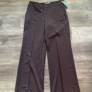 Twik Dark Brown Wide Leg Pants